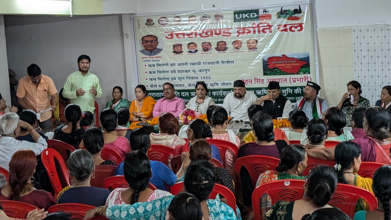 उत्तराखंड क्रांति दल 24 अक्टूबर को मुख्यमंत्री आवास पर करेगा तांडव रैली: पंवार