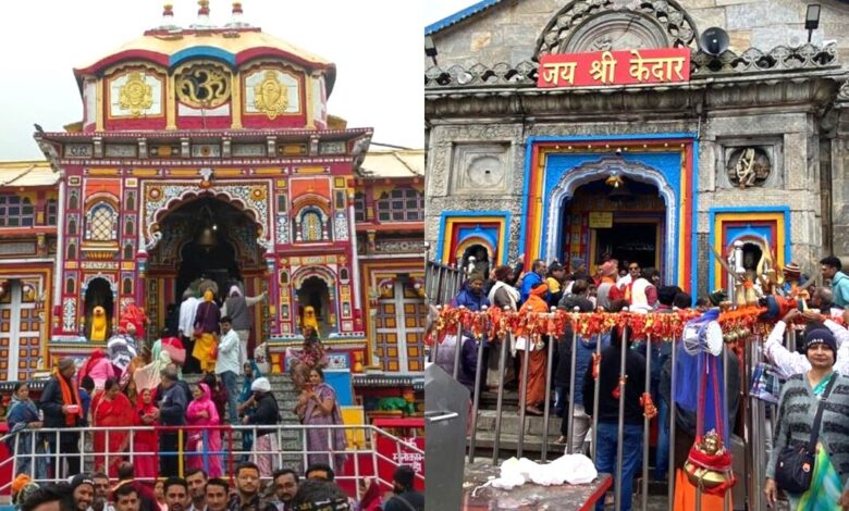 मानसून के बाद श्री बदरीनाथ-केदारनाथ धाम में श्रद्धालुओं की संख्या