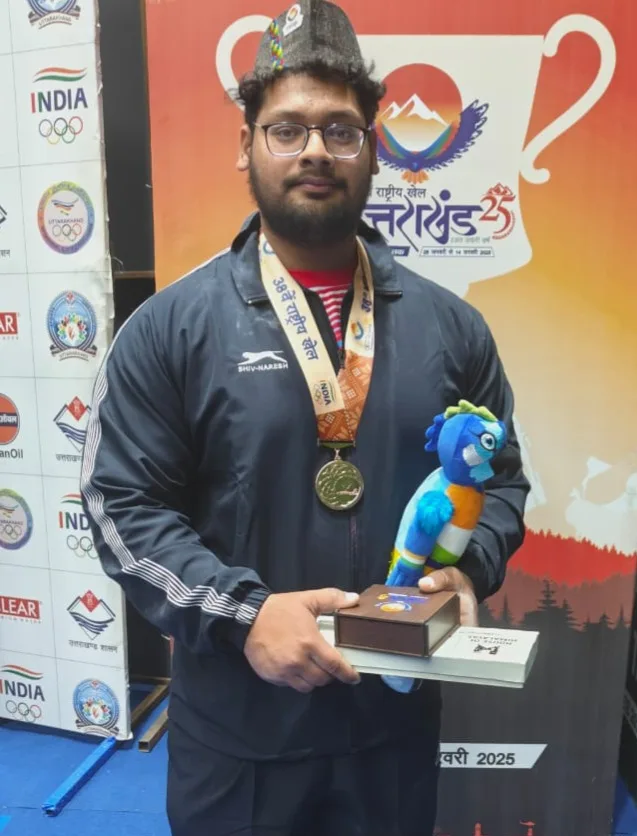 उत्तराखंड के विवेक पांडे ने वेटलिफ्टिंग में जीता कांस्य पदक