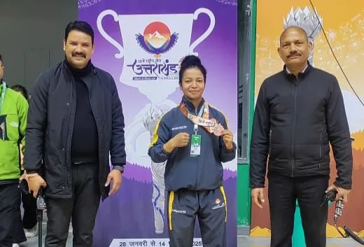 उत्तराखण्ड की बेटी ज्योति वर्मा ने राष्ट्रीय खेल में जीता पदक