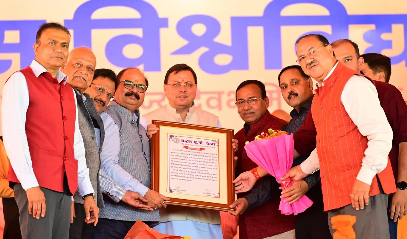 उत्तराखण्ड में सबसे पहले यूसीसी लागू करने पर बरेली के इन्वर्टिस विश्वविद्यालय ने मुख्यमंत्री धामी का किया अभिनंदन