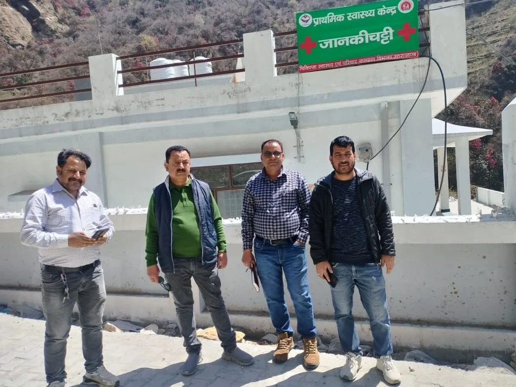 चारधाम यात्रा 2025ः स्वास्थ्य विभाग की टीम ने यमुनोत्री रुट पर स्वास्थ्य सुविधाओं को परखा