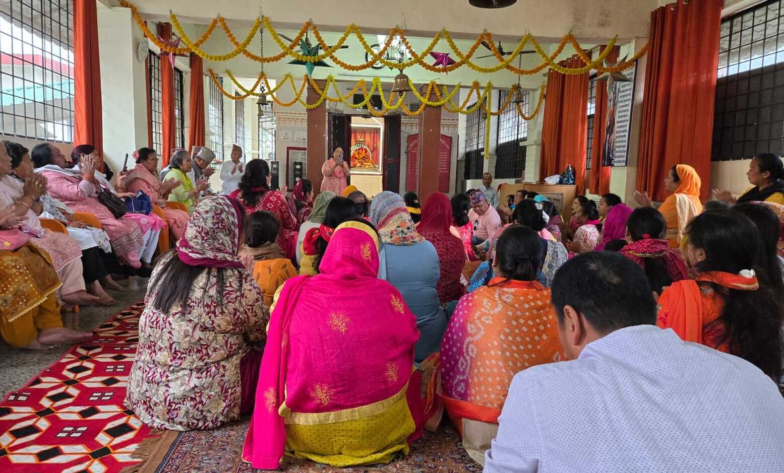 चंद्रबनी में धूमधाम से मनाया गया संसारी माता का वार्षिक पूजन