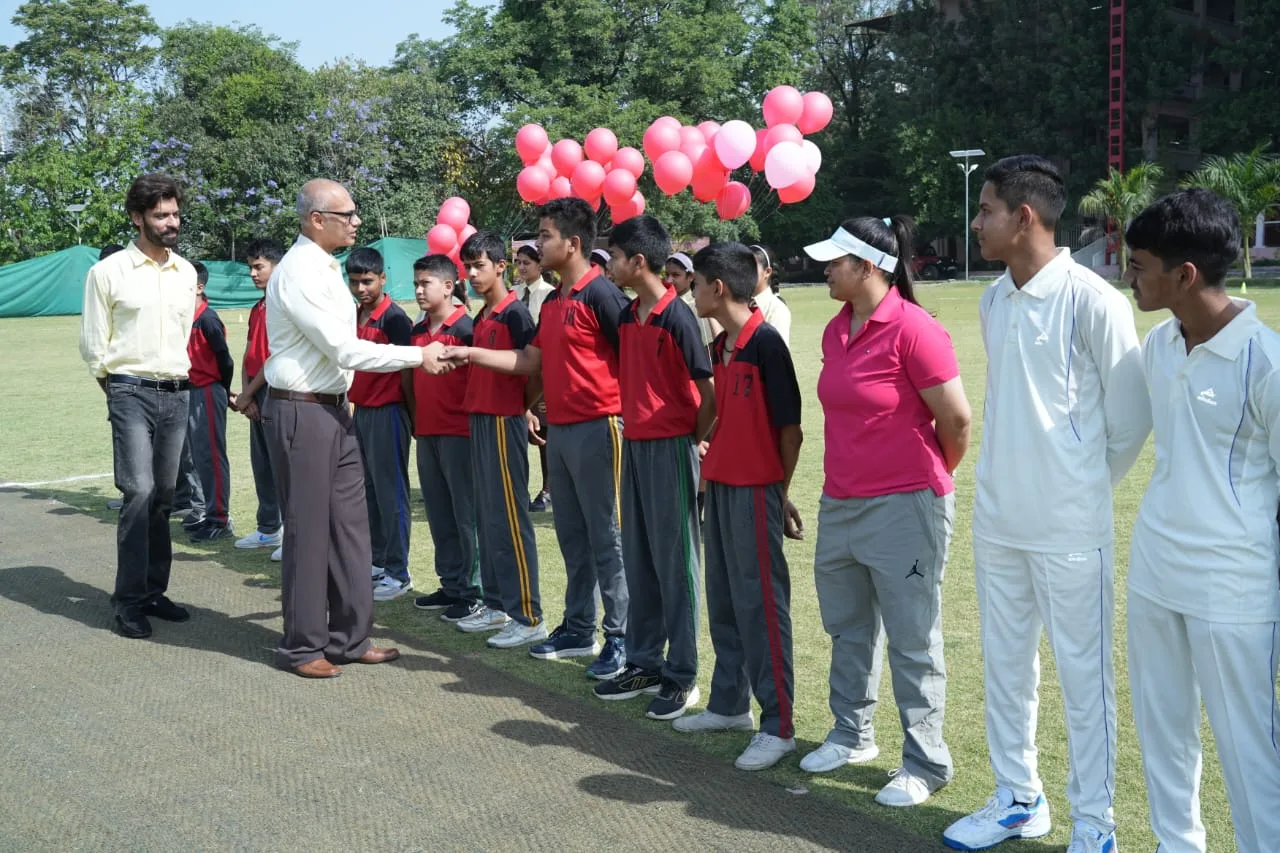 निर्मल आश्रम दीपमाला पब्लिक स्कूल ने विनहिल ग्लोबल स्कूल को हराया