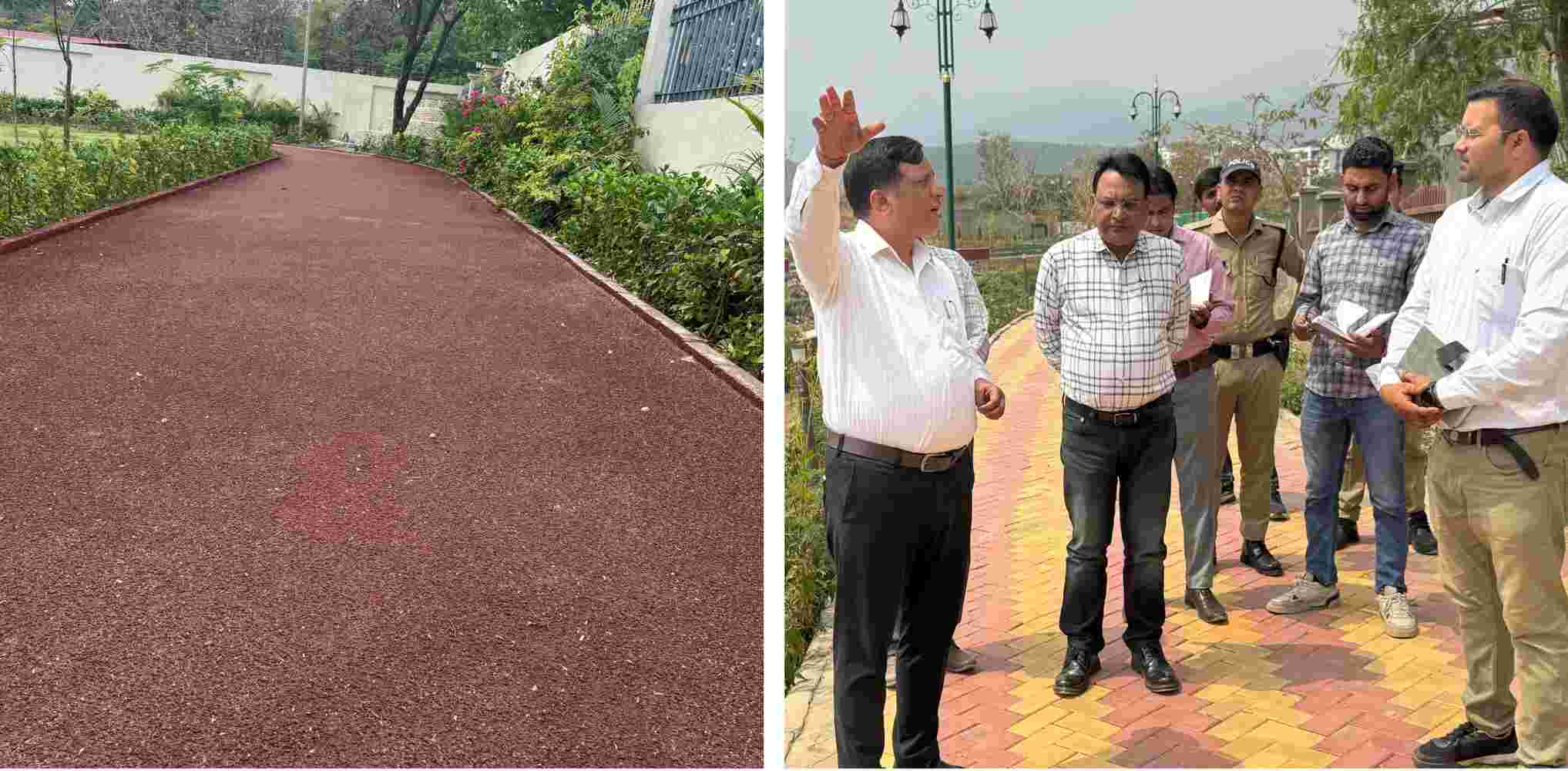 सिटी पार्क में साइकिल ट्रैक बनकर तैयार, अब लीजिए साइक्लिंग का आनंद