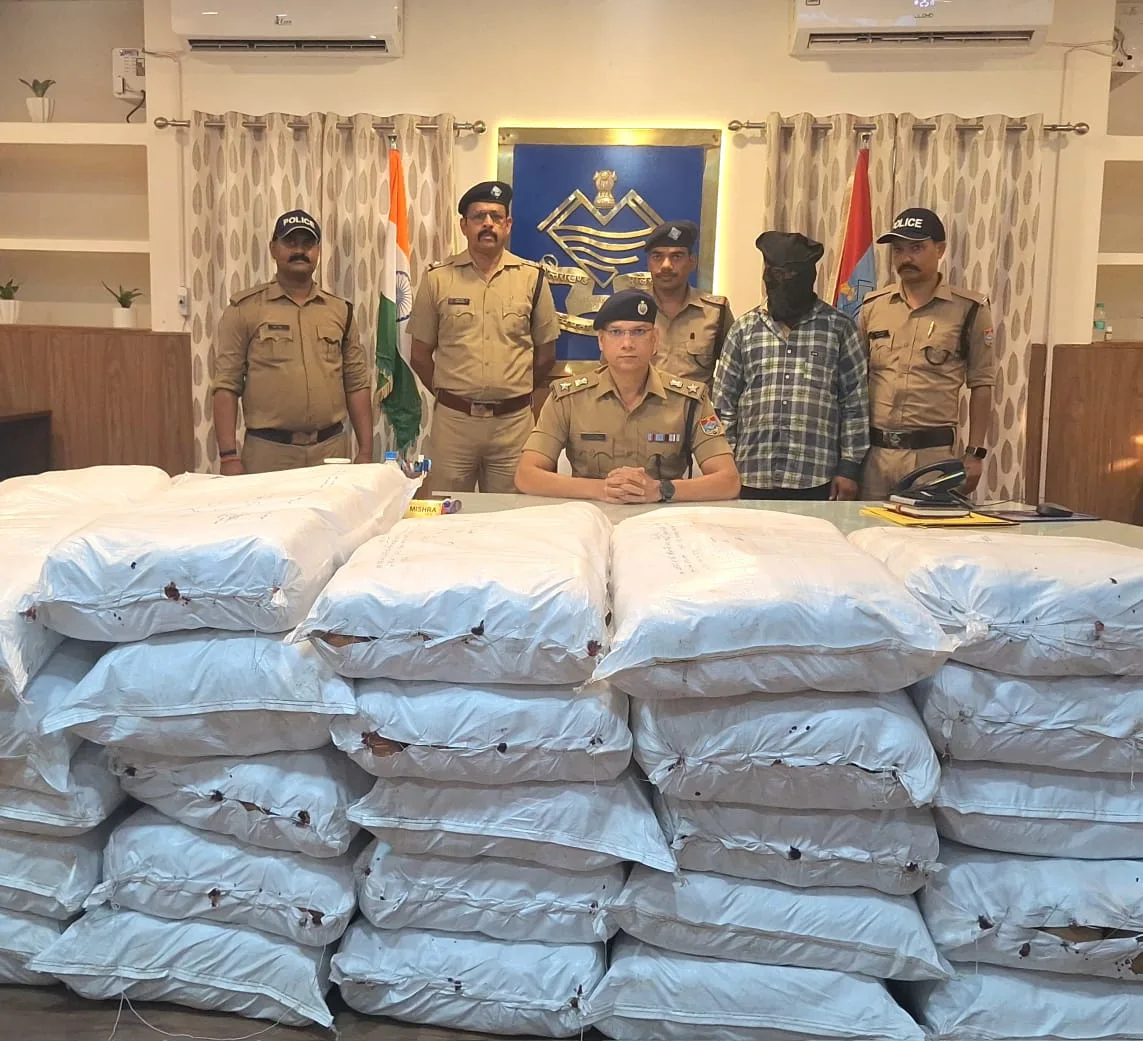 उत्तराखण्ड पुलिस की नशे के विरुद्ध बड़ी कार्रवाई