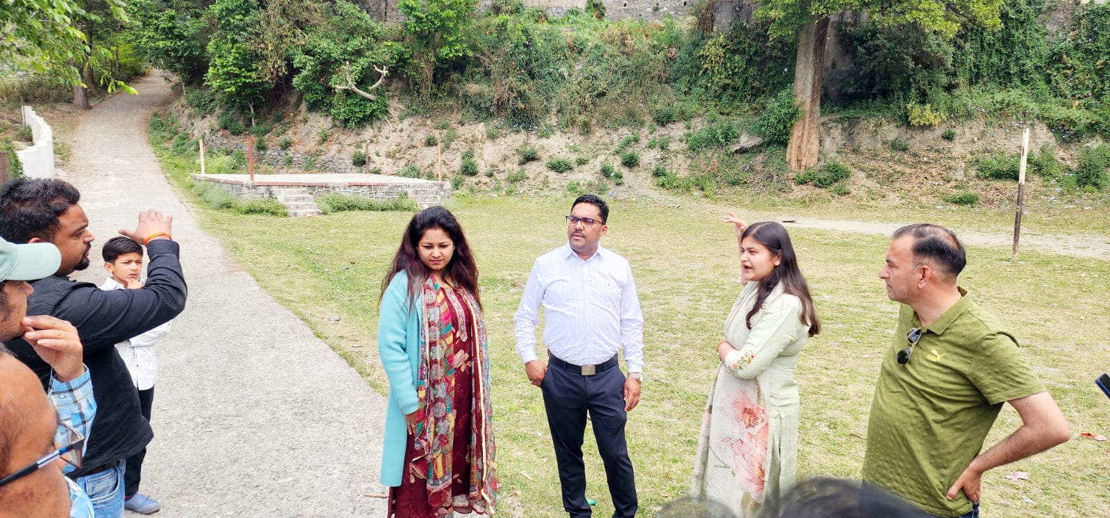 एलपी इंटर कॉलेज के खेल मैदान में जल्द बनेगी पार्किंग