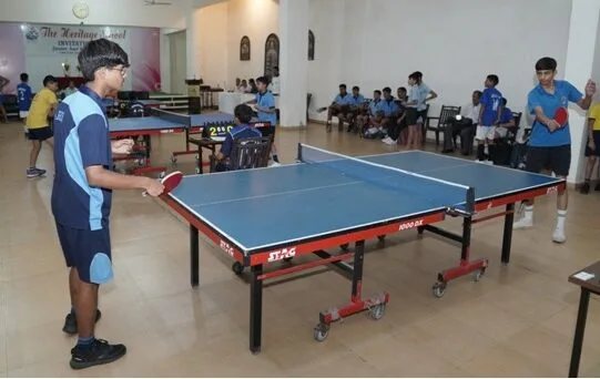 द हैरिटेज स्कूल ने सीनियर वर्ग में दर्ज की शानदार जीत