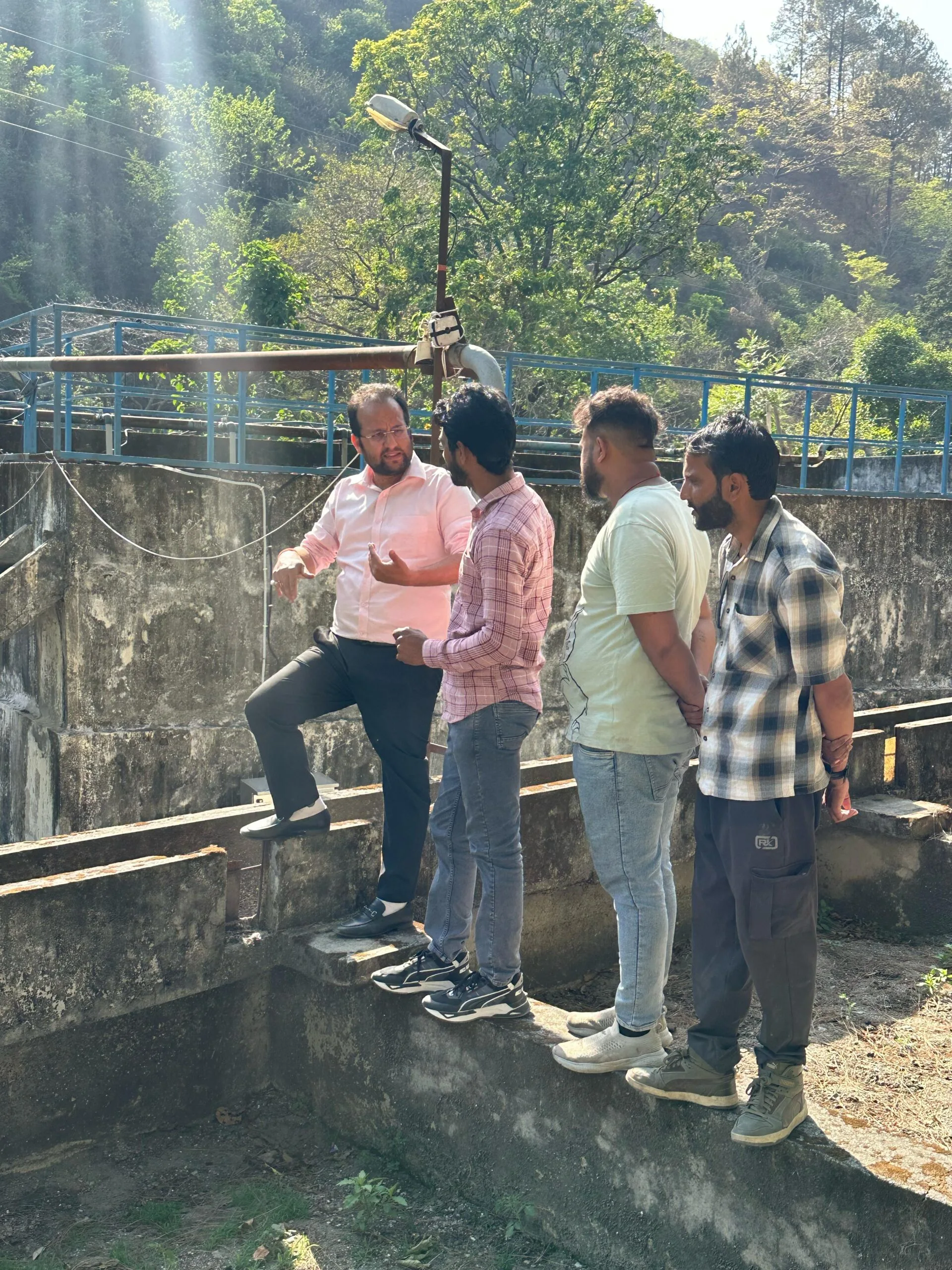 भीमताल एसटीपी में लगेगा ऑनलाइन मॉनिटरिंग सिस्टम, स्वच्छ गंगा मिशन के तहत हुआ निरीक्षण