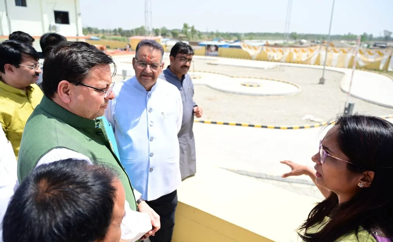मुख्यमंत्री ने काशीपुर में ARTO भवन और ऑटोमेटेड ड्राइविंग टेस्ट ट्रैक का किया लोकार्पण