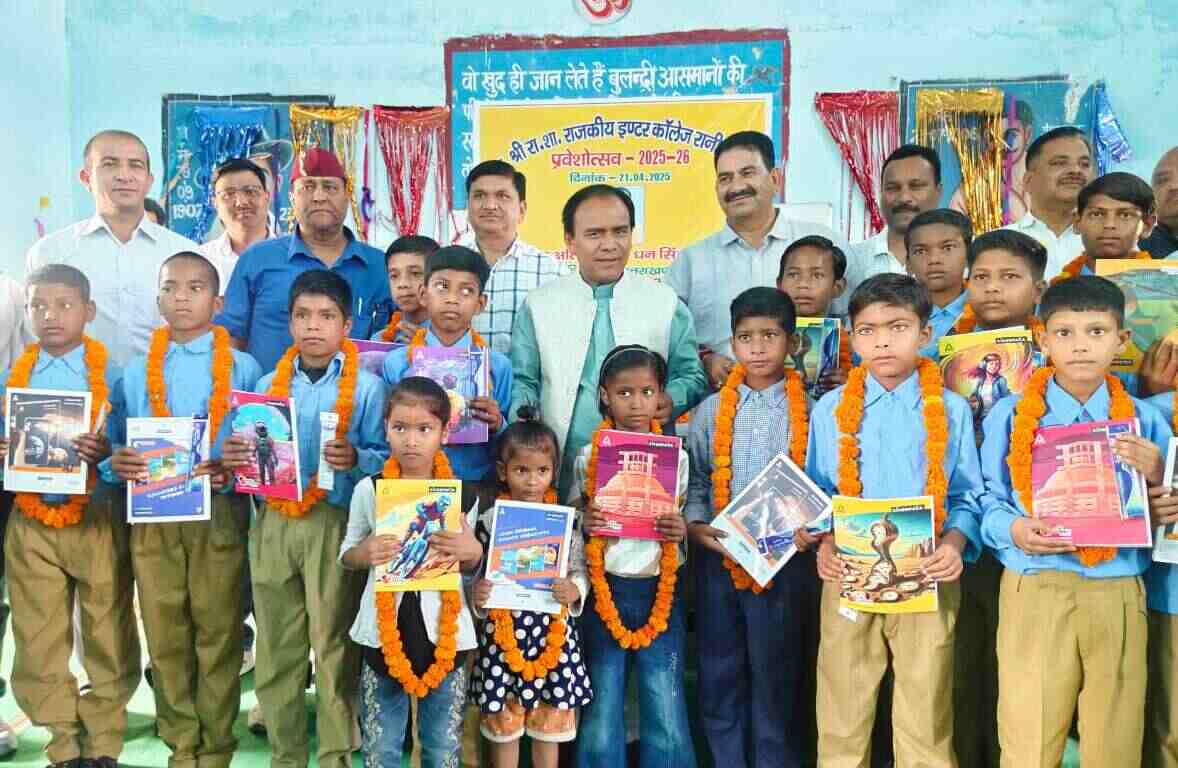 शिक्षा मंत्री डा. धन सिंह रावत ने किया ‘प्रवेशोत्सव’ का शुभारम्भ