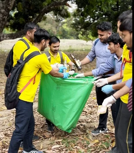 मातावाला बाग को लेकर फैलाई जा रही भ्रांतियों का सूचना बोर्ड से हुआ पर्दाफाश
