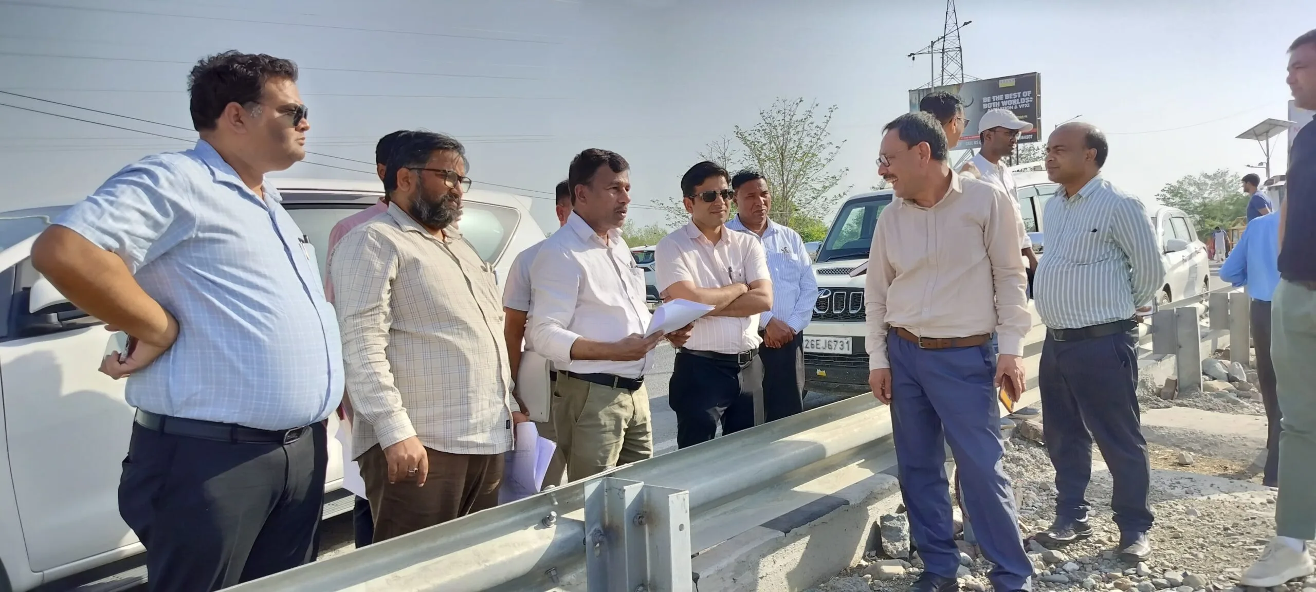 गौला पुल पर चल रहे सुरक्षा कार्यों का किया गया निरीक्षण, जून तक पूरे होंगे काम