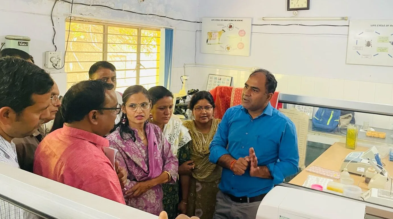 पशुचिकित्सा अधिकारियों ने सीखे रोगों के त्वरित निदान और नमूना संग्रह के गुर