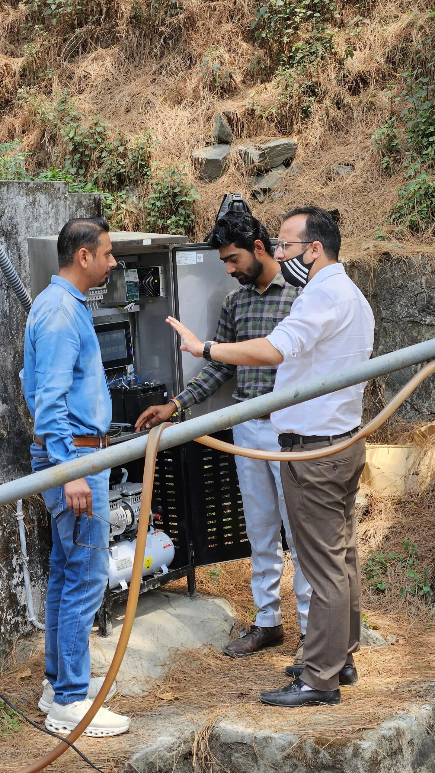 भीमताल एसटीपी पर ऑनलाइन मॉनिटरिंग सिस्टम का कार्य पूर्ण, निरीक्षण में कार्य संतोषजनक