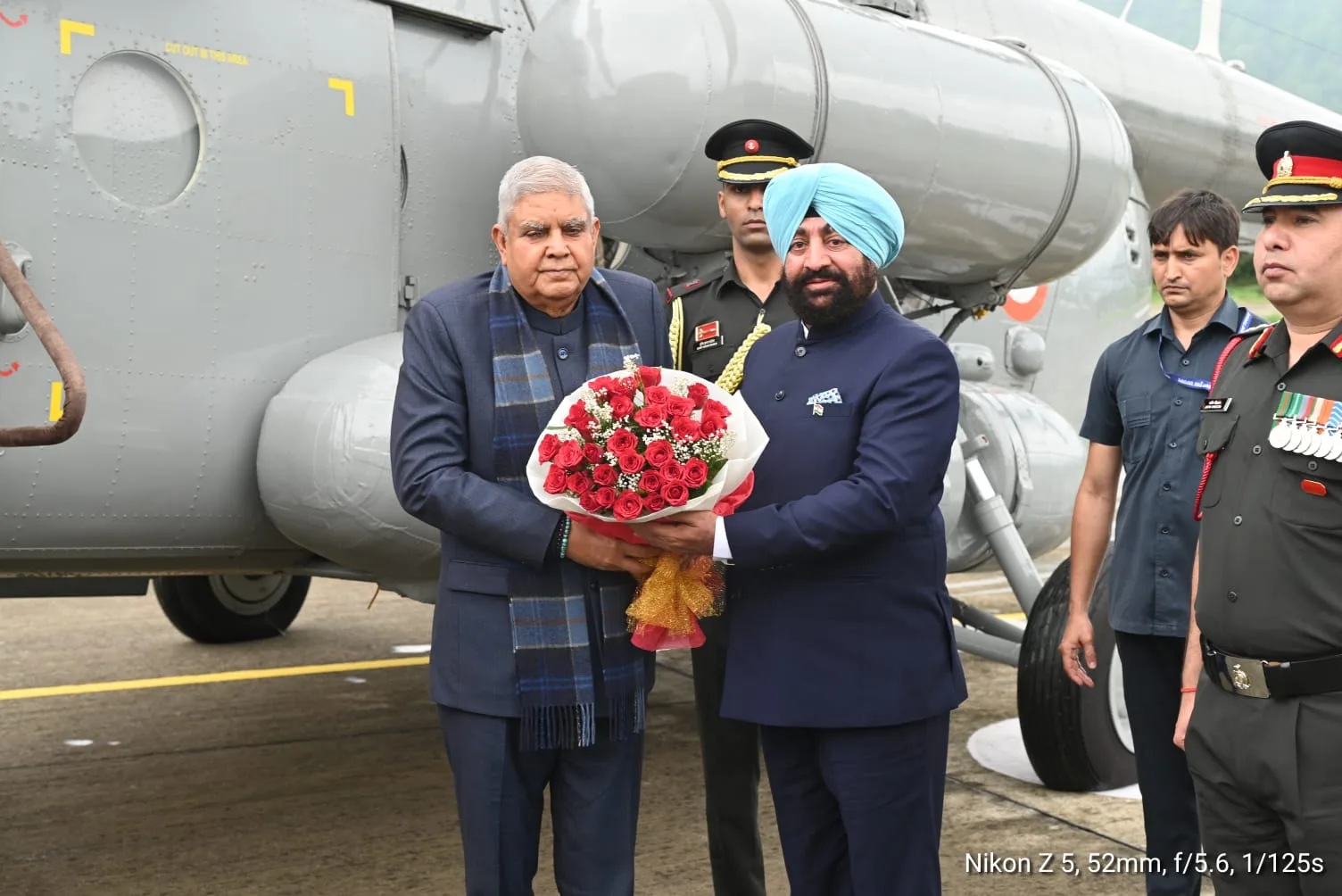 उपराष्ट्रपति जगदीप धनखड़ तीन दिवसीय उत्तराखंड प्रवास पर पहुंचे हल्द्वानी