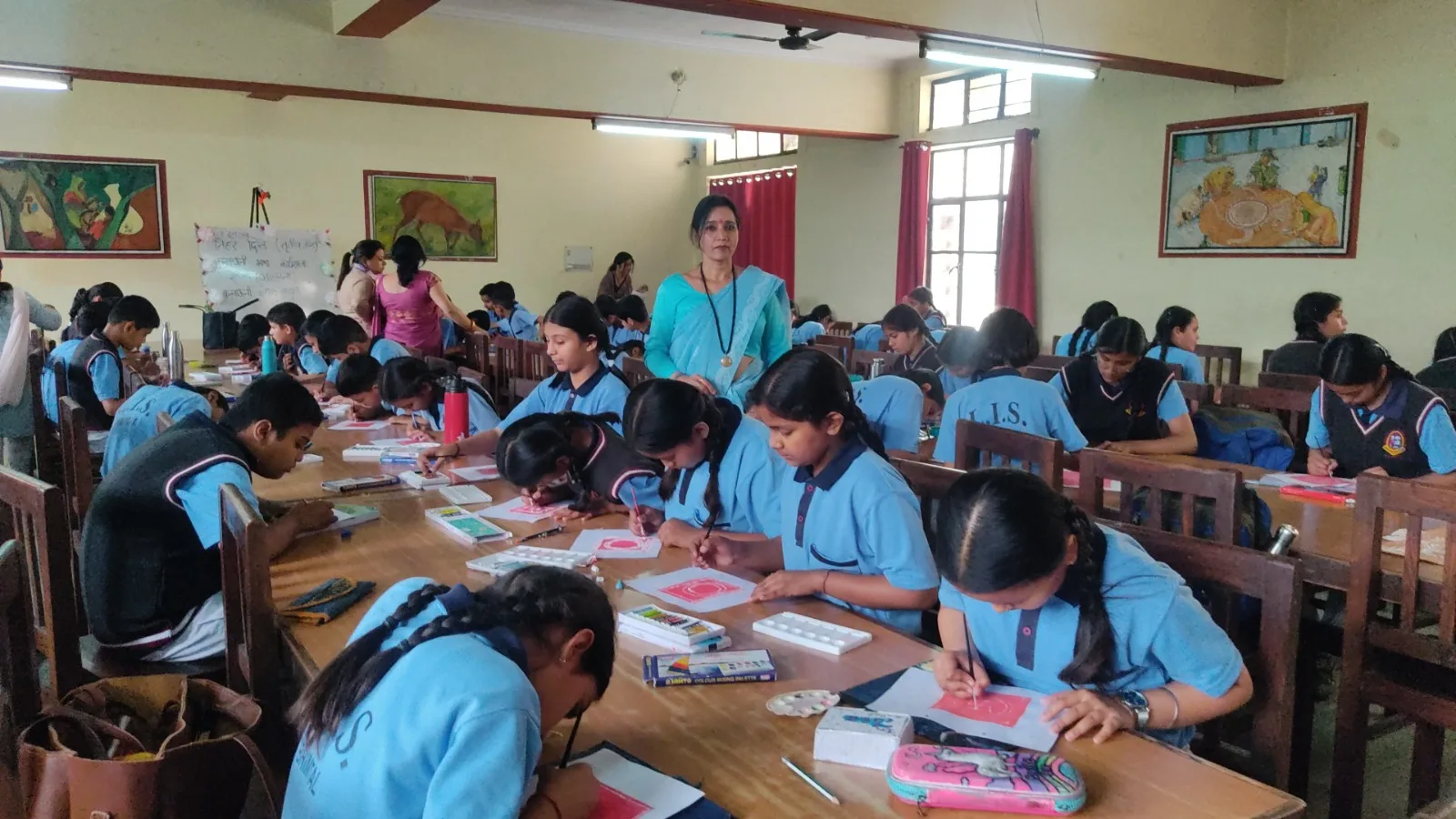 लेक्‍स इंटरनेशनल स्‍कूल में संपन्‍न हुई कुमाऊंनी भाषा कार्यशाला