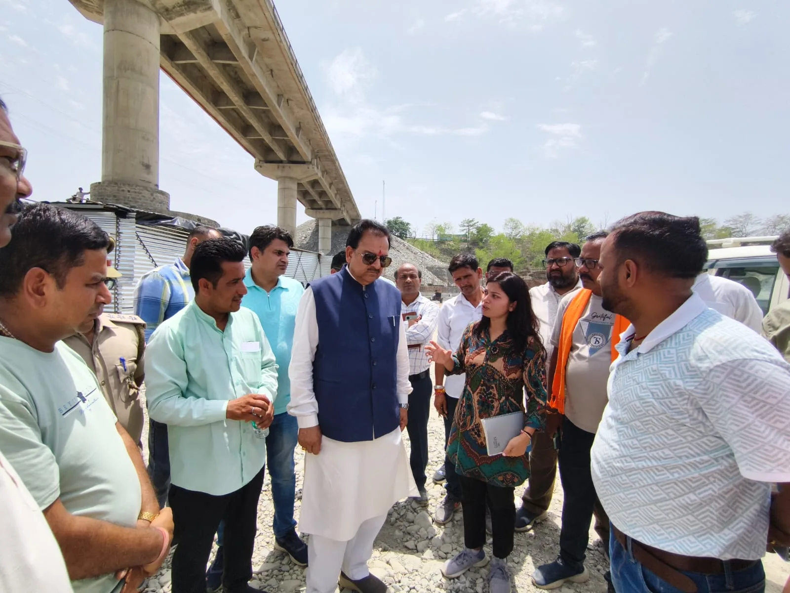 सांसद अजय भट्ट ने किया गौला पुल और स्टेडियम क्षेत्र के सुरक्षात्मक कार्यों का निरीक्षण