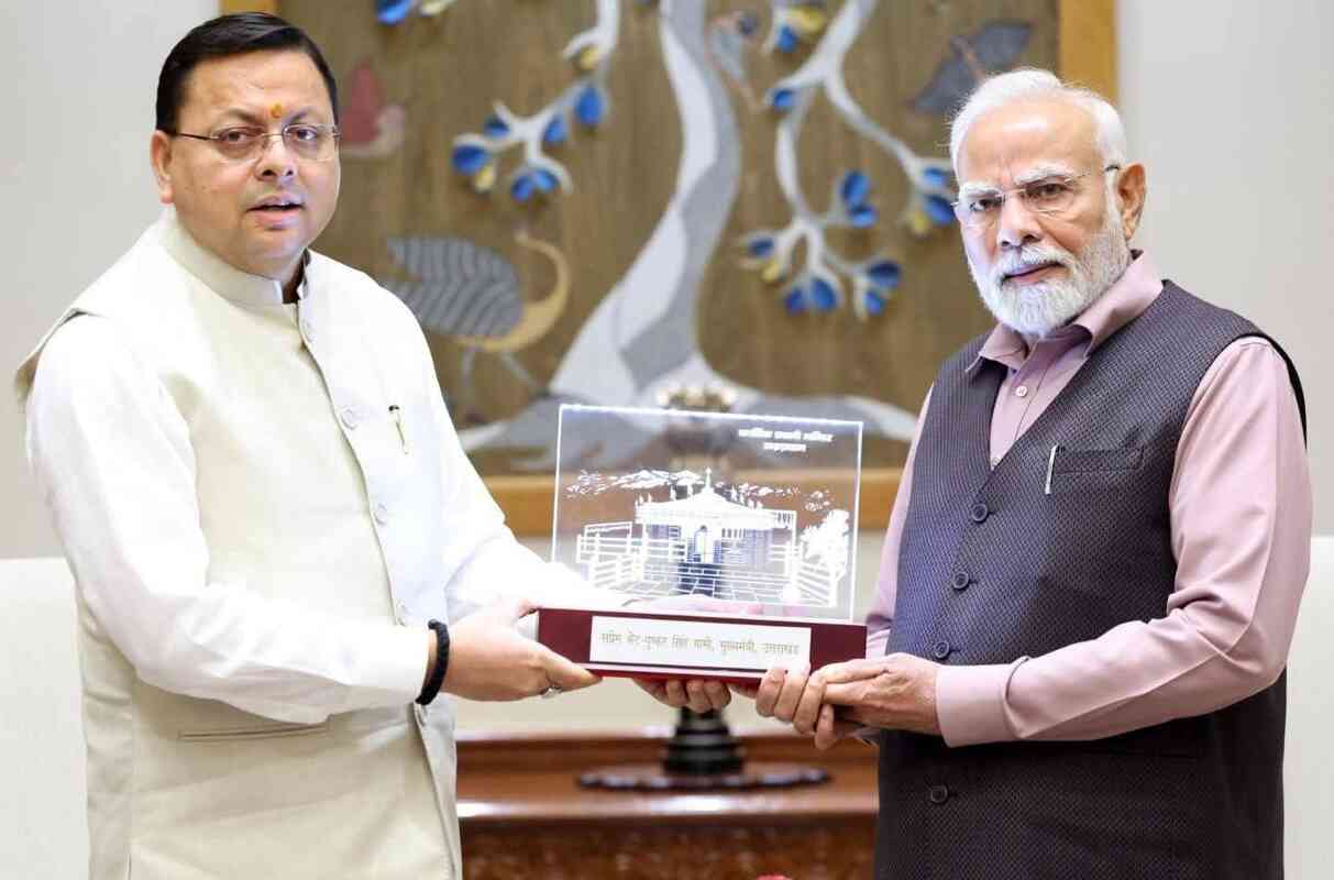 मुख्यमंत्री धामी ने पीएम मोदी से की मुलाकात, कुंभ के लिए ₹3500 और नंदा राजजात के लिए मांगी ₹400 करोड़ की सहायता