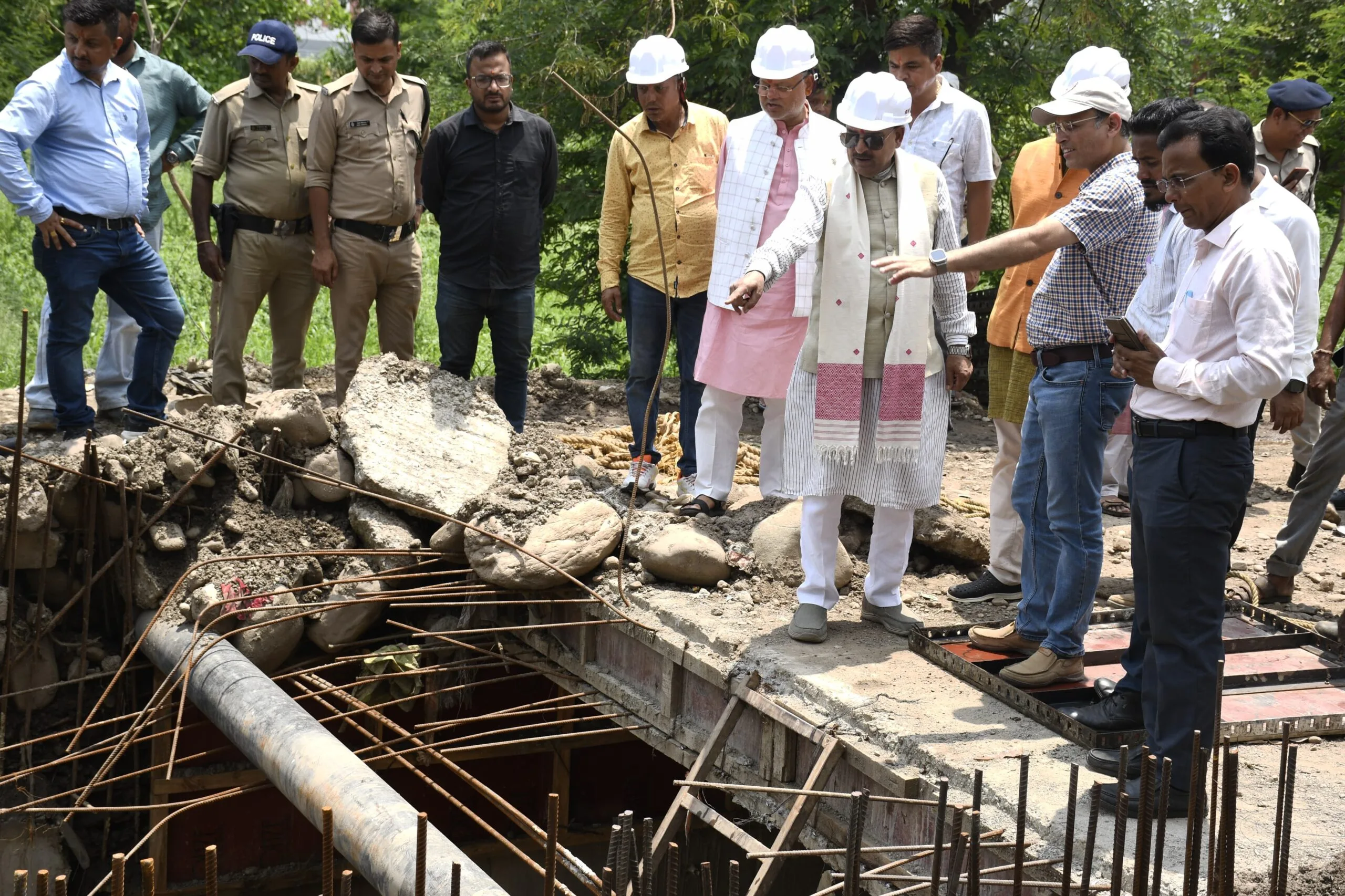 रक्सिया नाले के जलभराव से मिली निजात, गांवों ने सांसद का जताया आभार