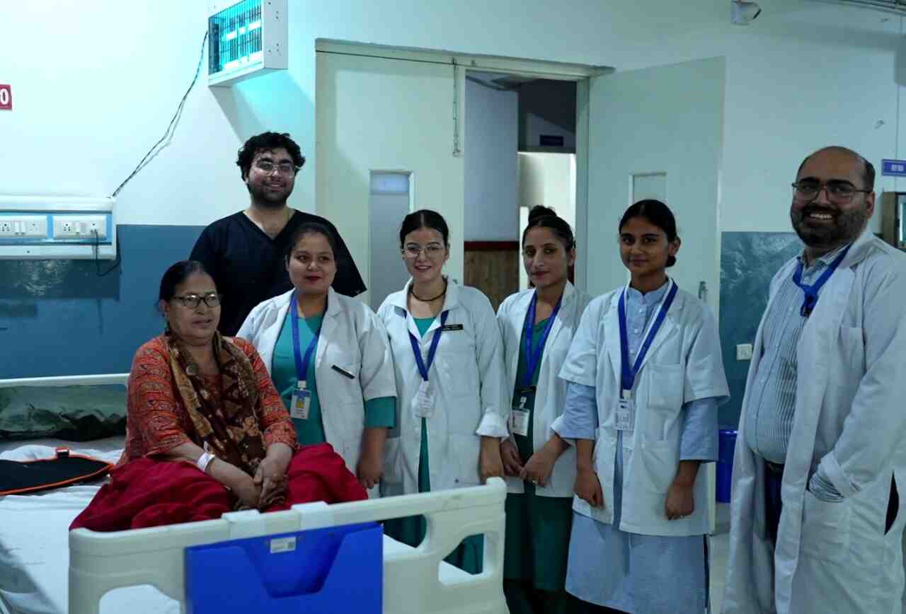 श्री महंत इन्दिरेश अस्पताल ने रचा इतिहास