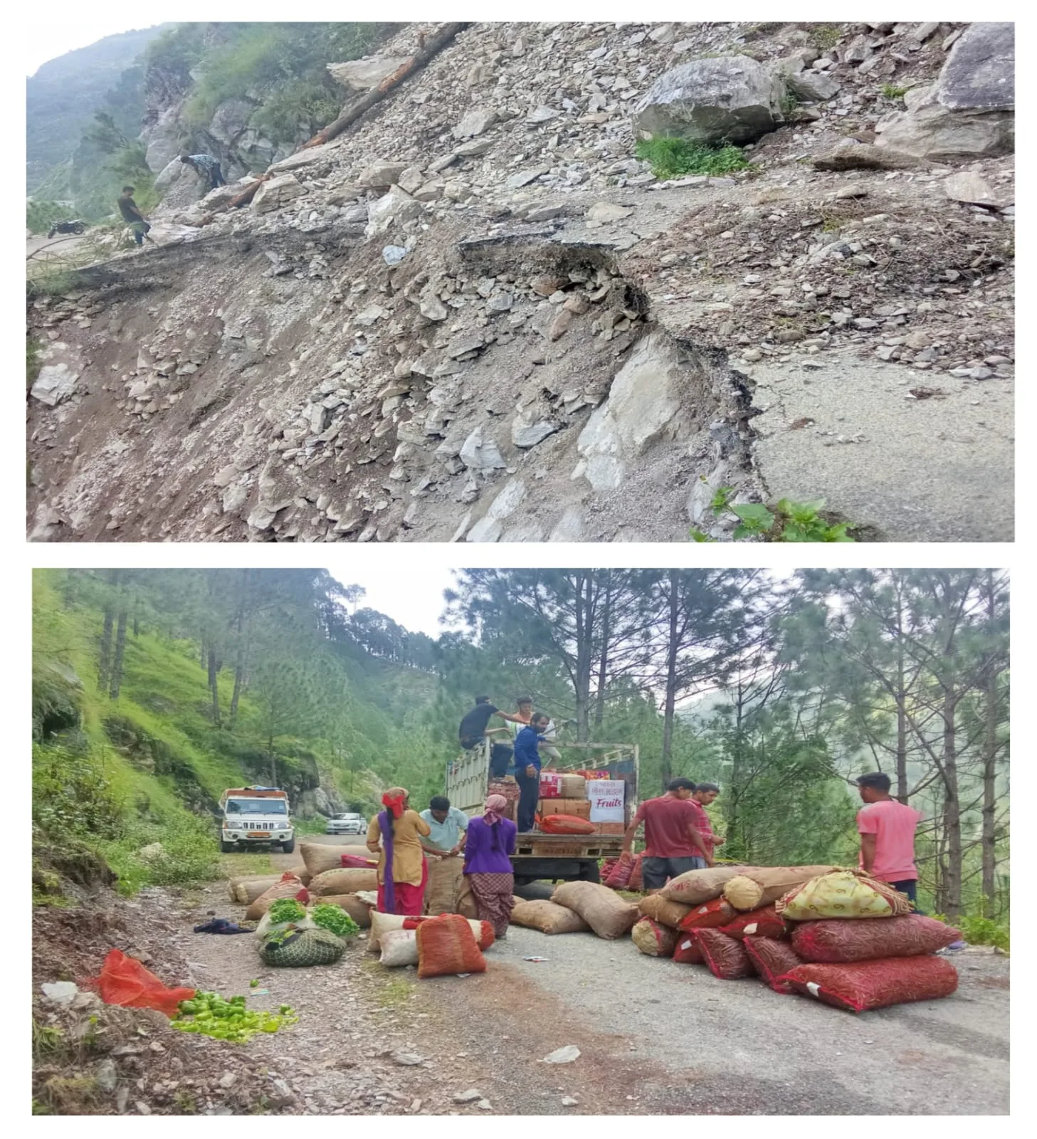 एक हफ्ते से बंद बबियाड–दुदुली–अमदो मोटरमार्ग, ग्रामीणों का फूटा गुस्सा