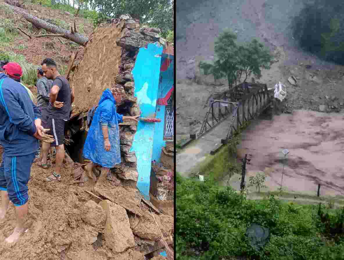 रुद्रप्रयाग और चमोली में बादल फटने से भारी तबाही, कई लोगों के लापता होने की सूचना