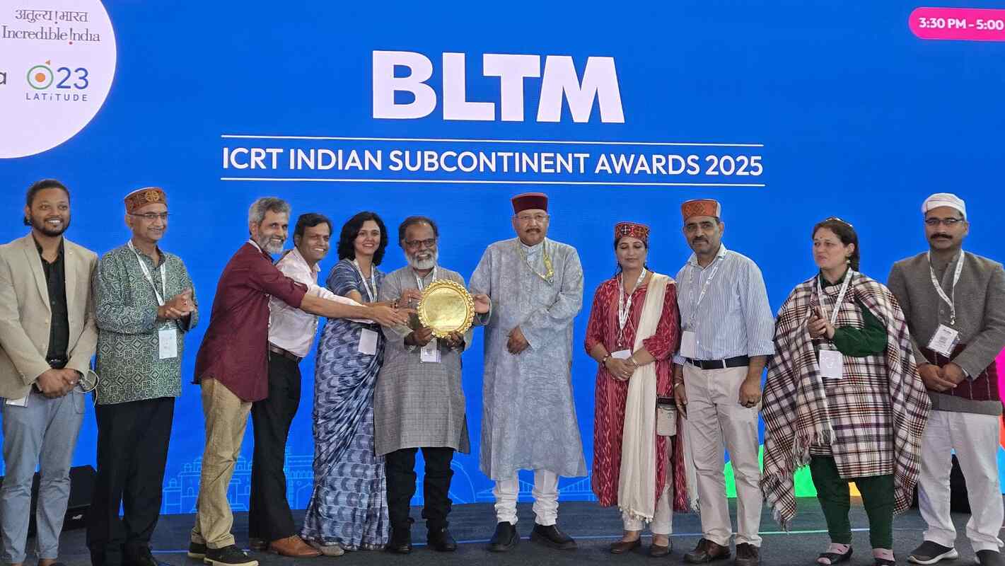 उत्तराखंड पर्यटन को मिला आईसीआरटी भारत-उपमहाद्वीप पुरस्कार-2025 का सिल्वर अवार्ड