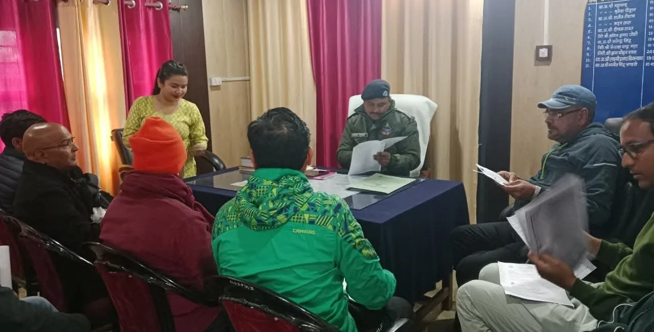 बद्रीनाथ क्षेत्र के मेडिकल स्टोर संचालकों को पुलिस की सख्त हिदायत