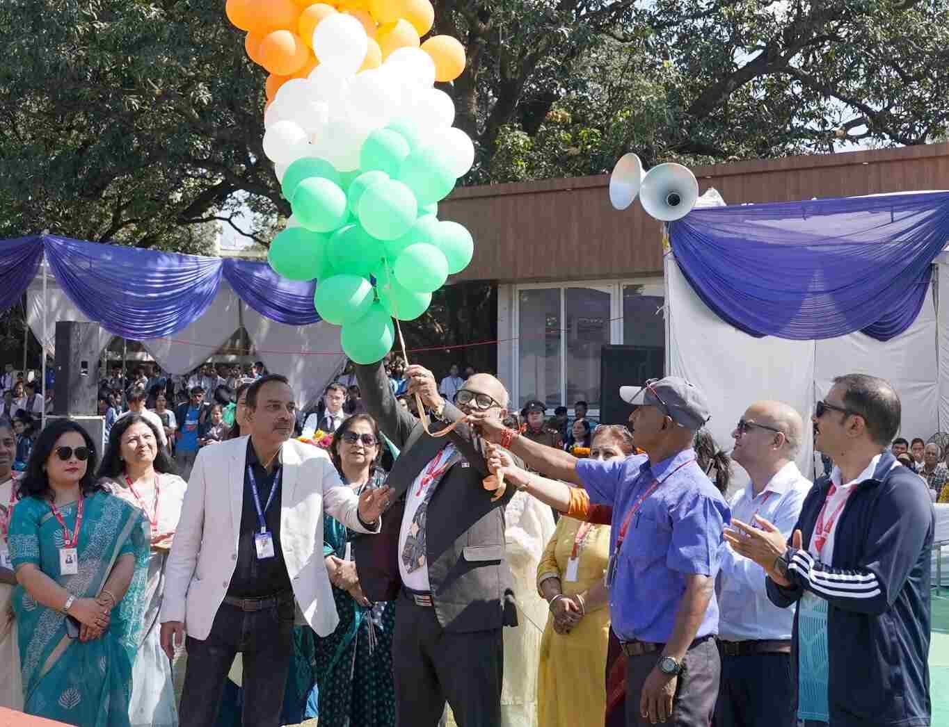 श्री गुरु राम राय यूनिवर्सिटी में खेलोत्सव 2025 का भव्य आगाज