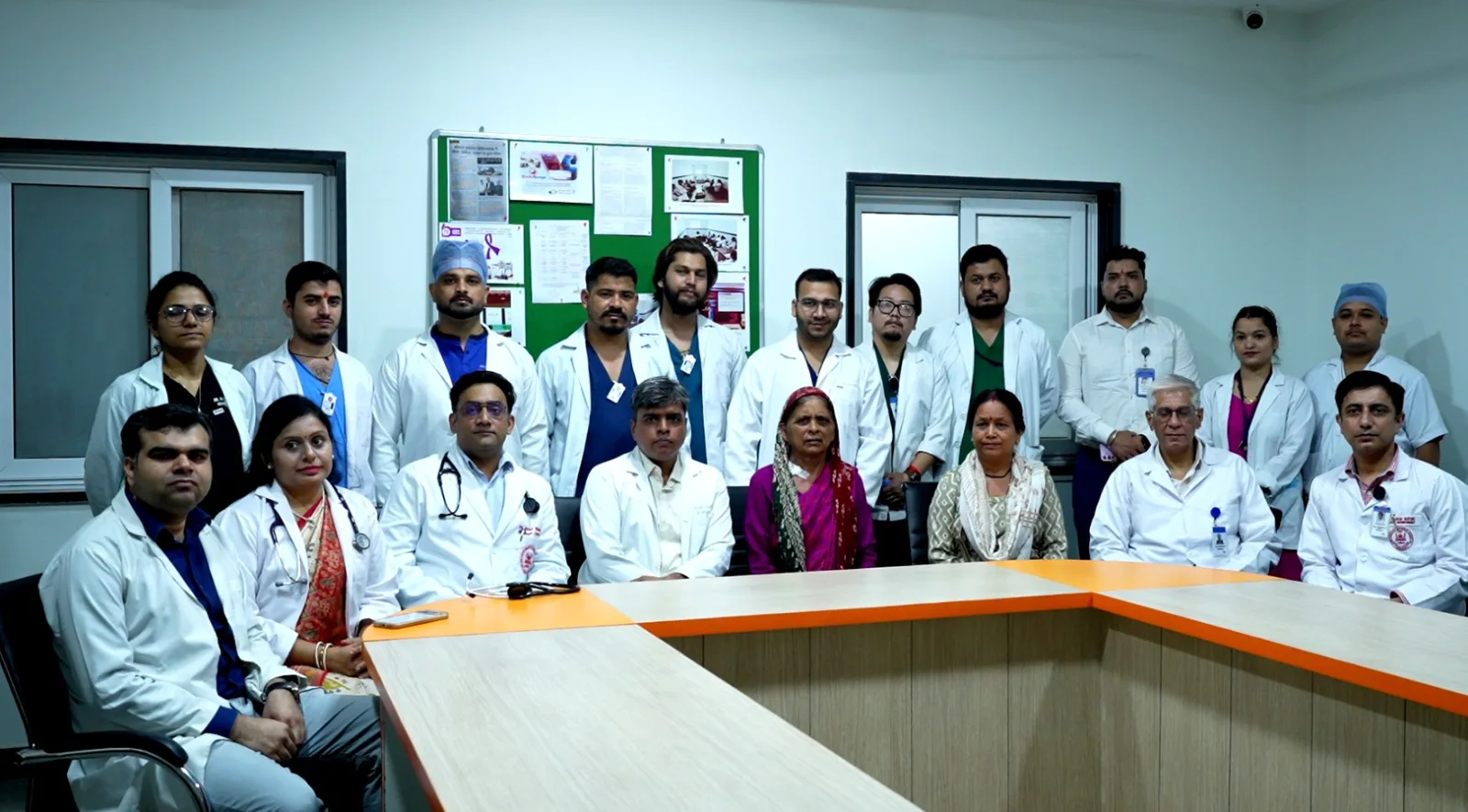 श्री महंत इन्दिरेश अस्पताल के काॅर्डियोलाॅजी टीम की बड़ी उपलब्धि