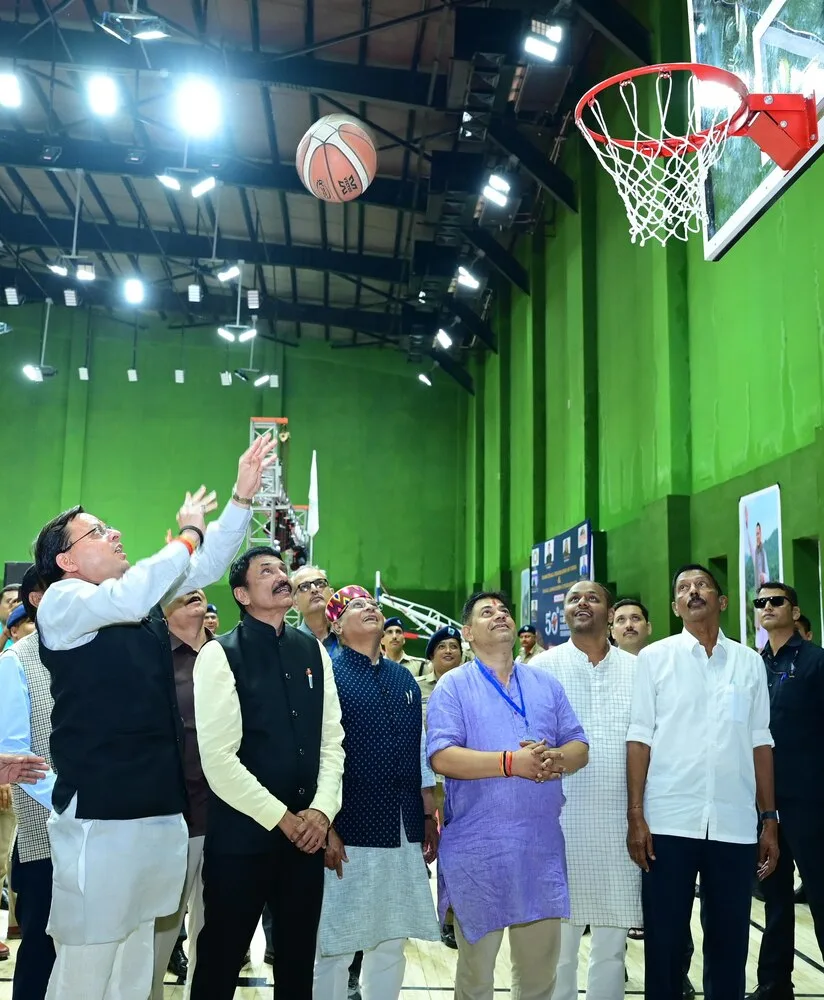 50वीं सब-जूनियर राष्ट्रीय बास्केटबॉल चैंपियनशिप का मुख्यमंत्री ने किया शुभारंभ