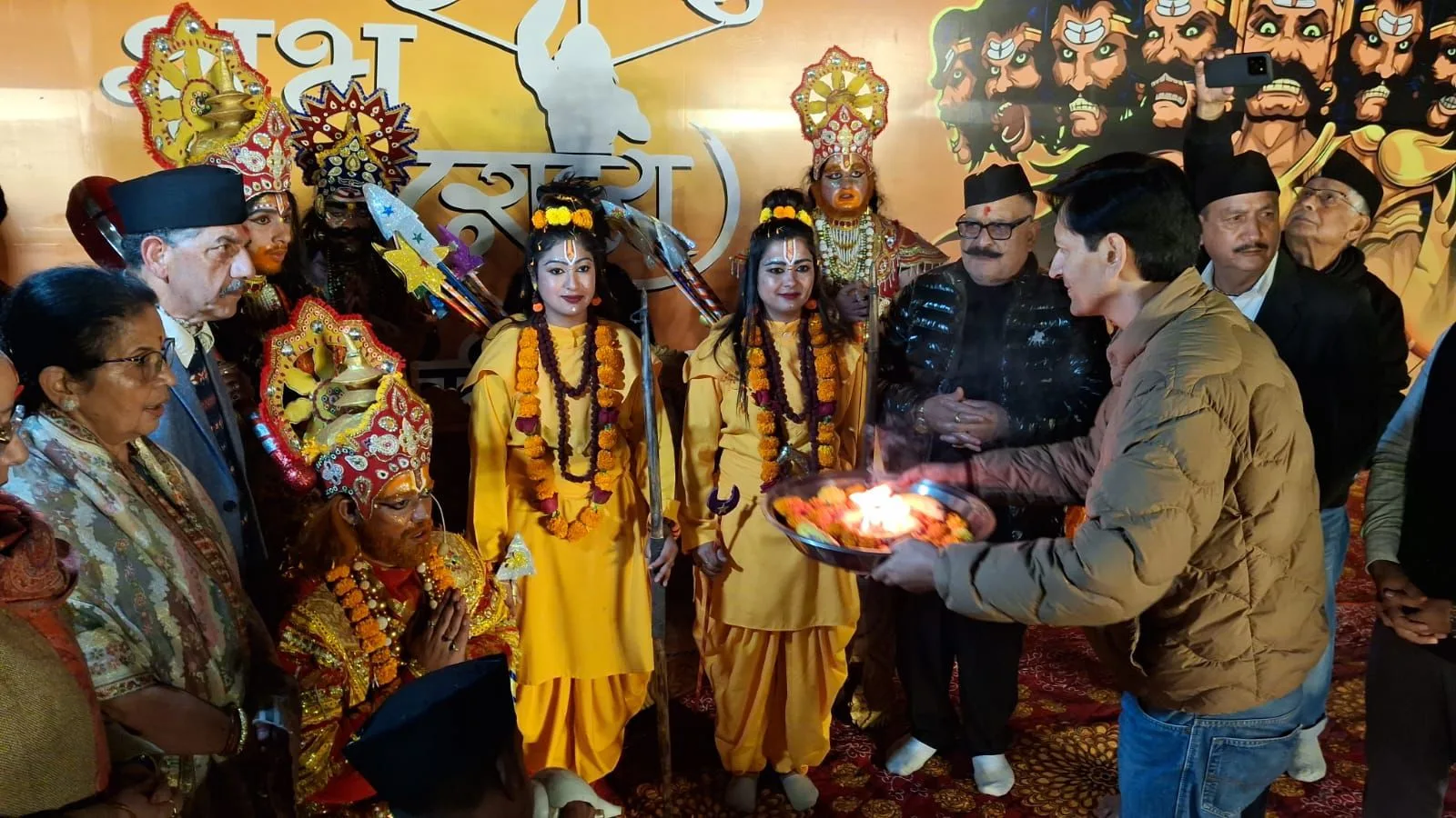 डीएसए मैदान में रावण दहन, शोभायात्रा और रामलीला के साथ धूमधाम से मनी विजयादशमी