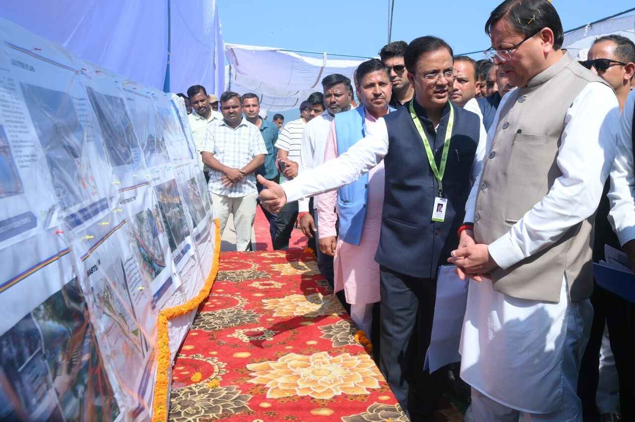 मुख्यमंत्री ने किया ₹185.20 करोड़ से बनने वाले शारदा कॉरिडोर परियोजना के प्रथम चरण का शुभारंभ