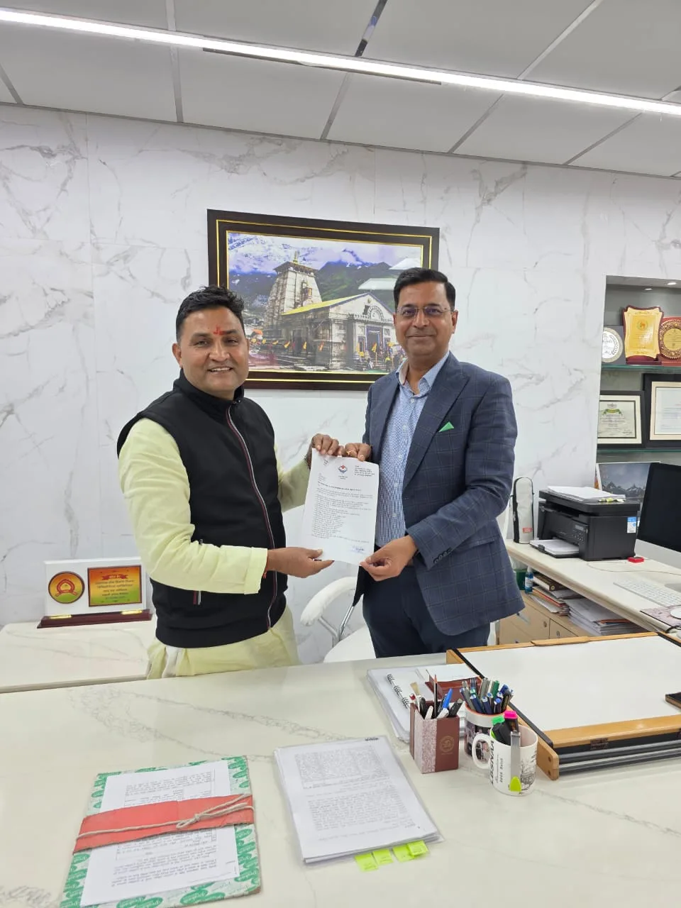 भीमताल विस क्षेत्र की सड़कों के डामरीकरण को लेकर सक्रिय हुए विधायक कैड़ा