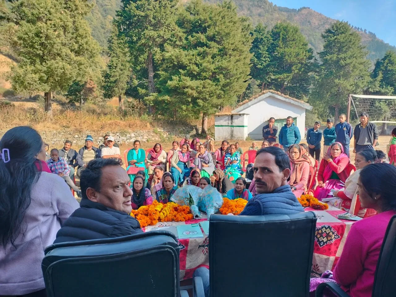 ग्राम सभा सोनगांव की पहली खुली बैठक आयोजित