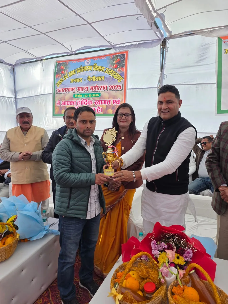 विधायक कैड़ा ने भीमताल में माल्टा महोत्सव का किया उद्घाटन