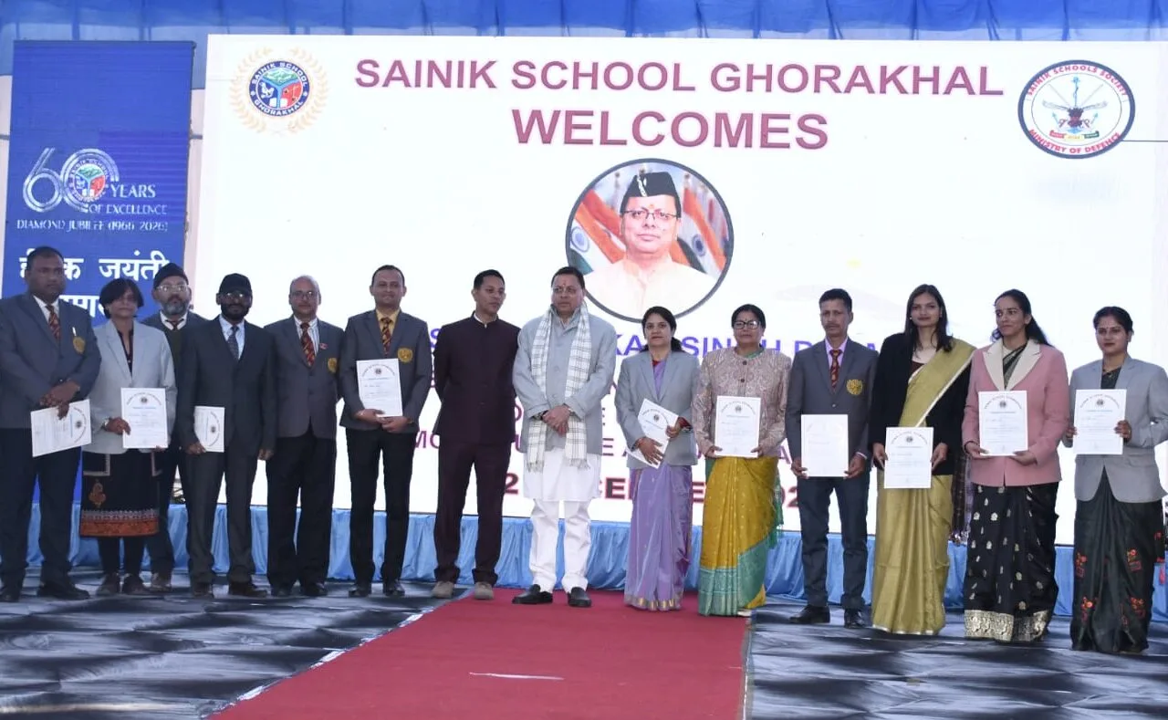 सैनिक स्कूल घोड़ाखाल ने राष्ट्र को अनुशासन और राष्ट्रभक्ति से ओत-प्रोत युवा देने में रचा स्वर्णिम इतिहास – सीएम धामी