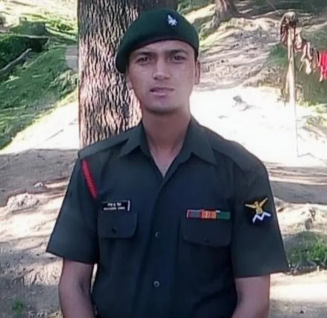 उत्तराखंड का एक और लाल शहीद