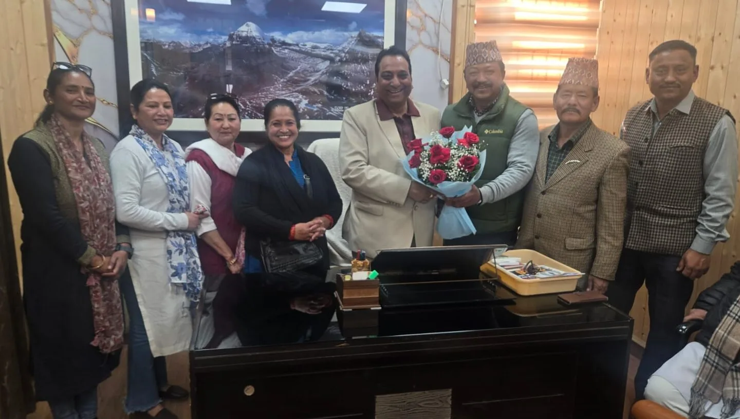 विधायक चमोली से मिले गोर्खा संघ चन्द्रबनी के पदाधिकारी