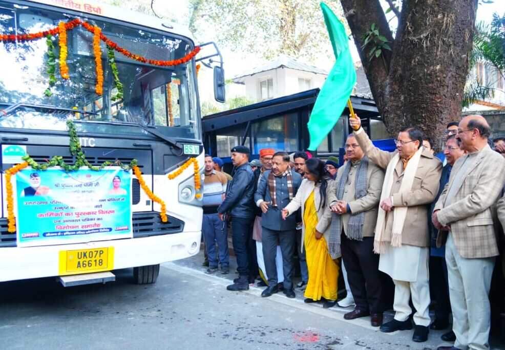 उत्तराखंड परिवहन निगम के बेड़े में 100 नई बसें शामिल