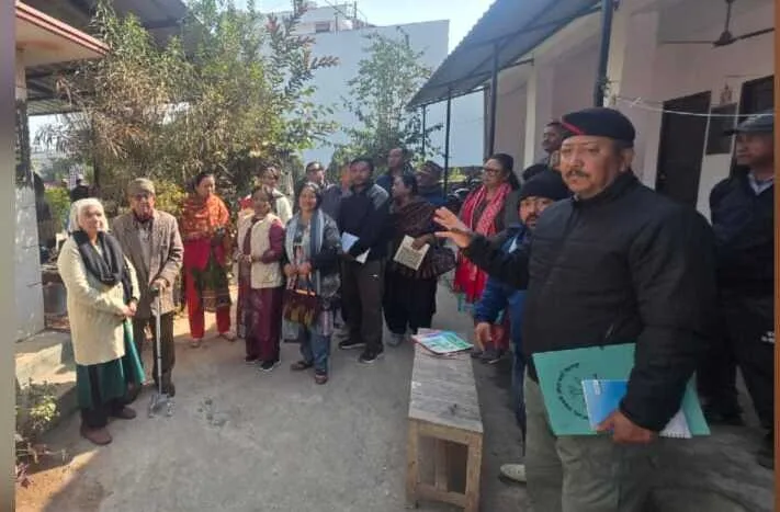 गोर्खा संघ चन्द्रबनी की मासिक सभा में नवनिर्वाचित पदाधिकारियों का स्वागत