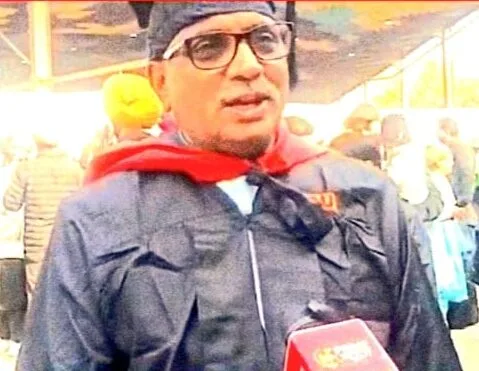 शिक्षा विभाग के लिए गर्व का पल, समग्र शिक्षा के राज्य परियोजना कार्यालय में स्टॉफ ऑफिसर मैन्दोली को पीएच.डी. की उपाधि