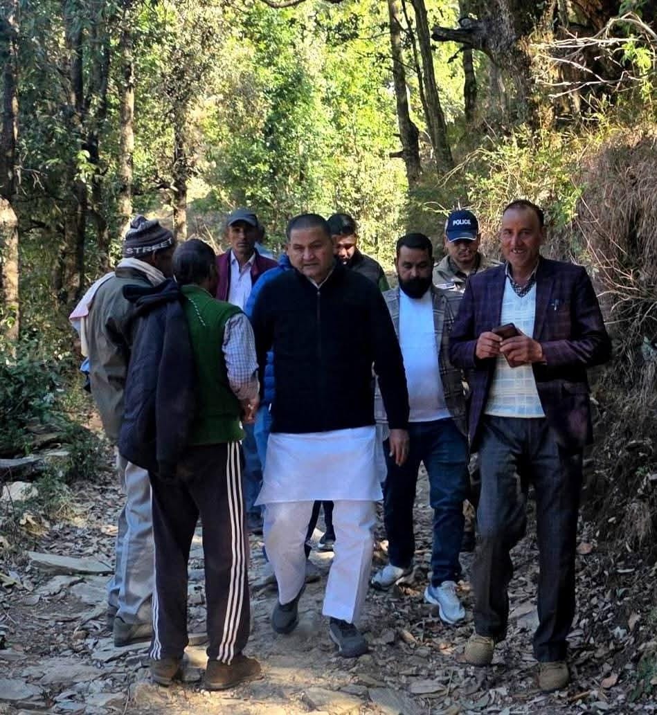 निगराड से सूड मोटर मार्ग को मिली रफ्तार, 4.08 करोड़ की स्वीकृति से होगा डामरीकरण – विधायक कैड़ा