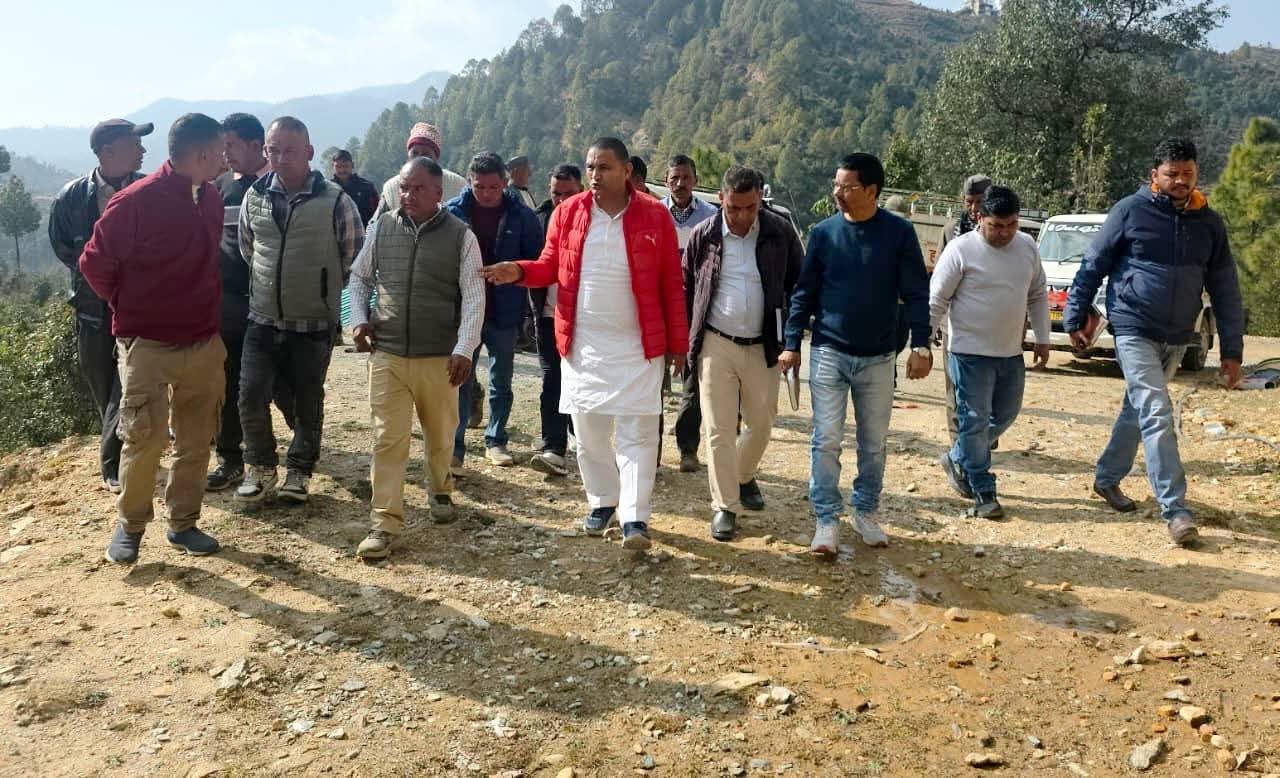 श्यामखेत से कुड मोटर मार्ग के डामरीकरण को 7 करोड़ 77 लाख की स्वीकृति – विधायक कैड़ा