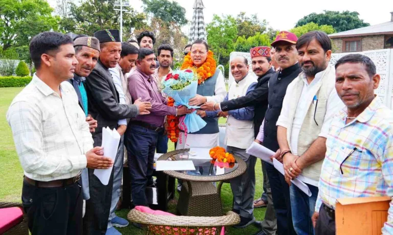 दिवारीखौल-जोखणी मोटर मार्ग की वित्तीय स्वीकृति के लिये क्षेत्रीय जनप्रतिनिधियों ने मुख्यमंत्री का जताया आभार