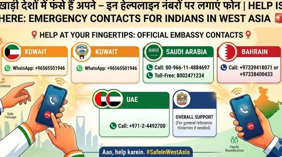 खाड़ी देशों में फंसे नैनीताल के नागरिकों के लिए हेल्पलाइन जारी, जिलाधिकारी ने दी जानकारी