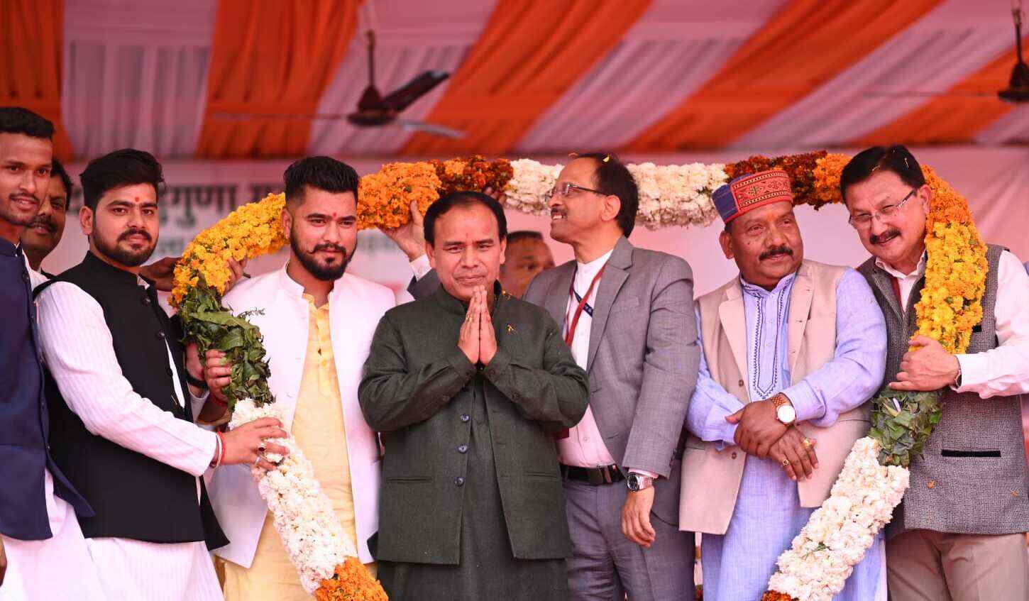 गढ़वाल विश्वविद्यालय में छात्रसंघ समारोह में शिक्षा मंत्री धन सिंह रावत ने की कई घोषणाएं