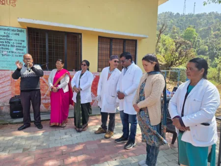 जंगलियागांव में स्वास्थ्य जागरूकता की पहल, आरोही संस्था का एक दिवसीय शिविर संपन्न