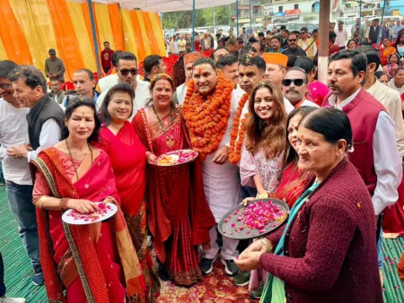 🎉 भीमताल में कैबिनेट मंत्री राम सिंह कैड़ा का भव्य स्वागत, विकास को गति देने का भरोसा